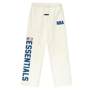 Fear of God Essentials NBA Lounge Sweatpant Cream White