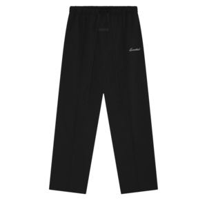 Fear of God Essentials Sporty Nylon Relaxed Trackpant Jet Black