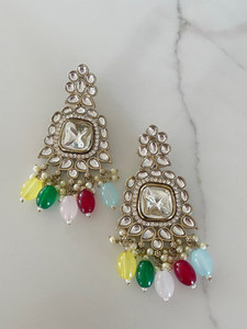 Hania Multicolour Earrings Inayat By AV