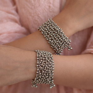 Products: Ita Handcuffs - Oxidised Black Inayat By AV