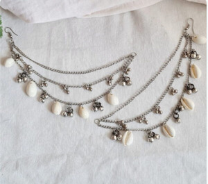 Products: Sitaata Earring Sahaaras with shells Inayat By AV