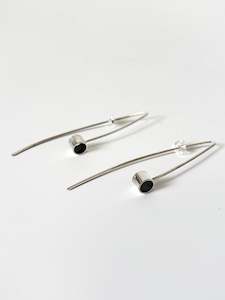 Earrings: Threader Earring with tube