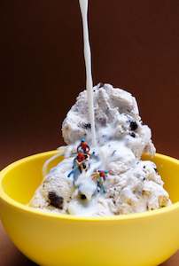 Art Prints: "Cookies And Cream Rafting" Print