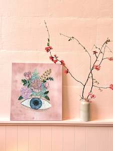 Art Prints: "Soul Garden" Limited Edition Stretched Canvas Print - 45 x 50cm
