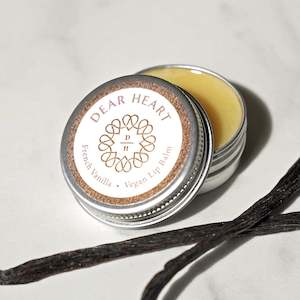 Dear Heart: Lip Balm Pot - French Vanilla