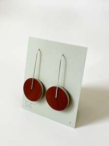 Gwyneth Hulse Design: Matai Disc Earrings - Mint