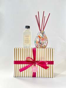Inc Design: Shard Vase & Fig Scent Diffuser gift set bundle - top seller!