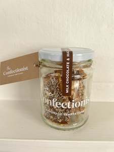 The Confectionist: Milk Chocolate Hazelnut Toffee - Jar, 85g