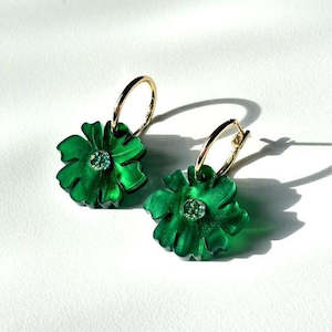 Hagen Co: Wildflower Earrings - Leaf