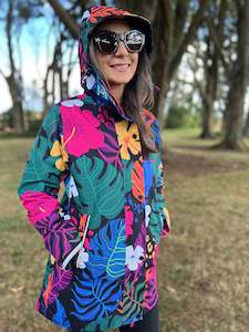 Paradise Waterproof Mesh-Lined Raincoat