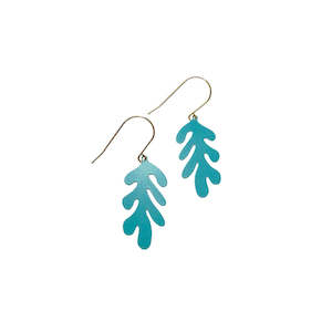 Mini Matisse Earrings - Teal