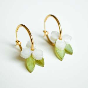 Meadow Earrings - Pearl