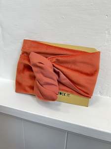 Girlband - Burnt Orange Velvet