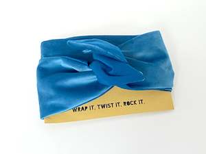 Girlband - Teal Velvet