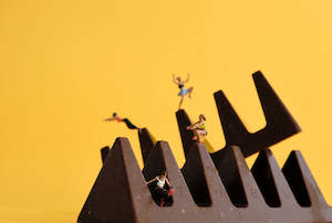 Art: "Parkour for more" Print
