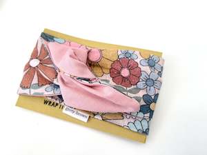 Girlband - Large Retro Floral / Pink