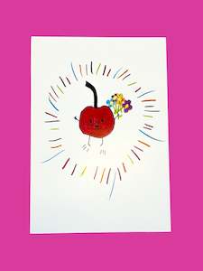 Cheery - Illustrated Card by Jemimadidit