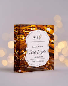 Stellar Haus: Copper Seed Lights - 5m