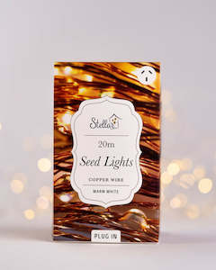 Copper Seed Lights - 20m