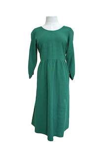 Long Sleeve Mollie Dress - Emerald