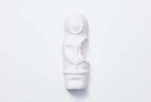 Bite-Out Candyman in Porcelain - White