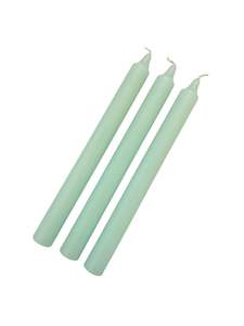 National Candles: Aqua Coloured Candle - 240mm