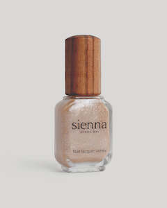 Sienna: "Embrace" Grapefruit Granita Crystal Nail Polish - 10ml