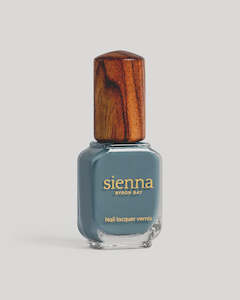 Sienna: "Juniper" Grey-Blue Denim Crème Nail Polish - 10ml
