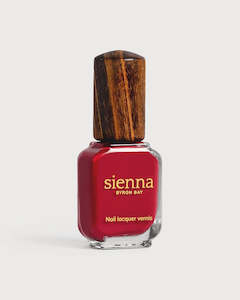 Sienna: "Heart" Apple Red Crème Nail Polish - 10ml