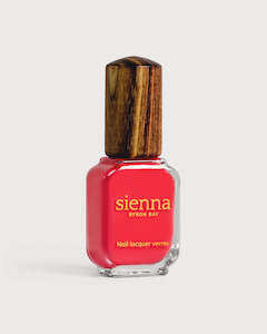 Sienna: "Kiss" Hot Raspberry Pink Crème Nail Polish - 10ml