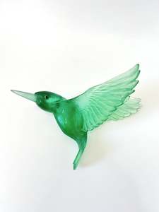 Glass Birds: Kingfisher / Kōtare - Tourmaline