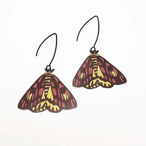 Jewellery: Midi Sheep Moth Earrings
