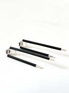 Fused Rubber Parallel Bars Earrings