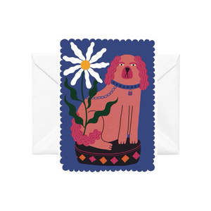 Dog - Illustrated card by Studio Soph