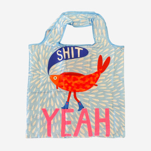 Foldable tote Bag by Studio Soph: "Shit Yeah"