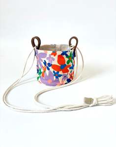 Homewares: Hanging Canvas Planter - Laura Flor