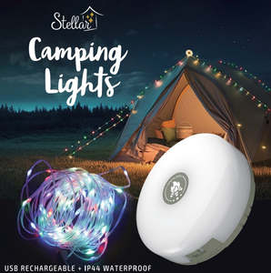 LED Camping Lights - Rainbow - 10m