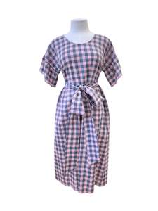 Dare Darla: Amelia Dress - Pink Gingham