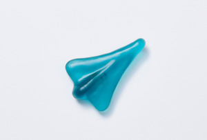 "Jumbo Jetplane" in Glass - Jade