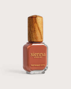 Sienna: "Courage" Terracotta Crème Nail Polish - 10ml