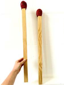 Matchstick Head Artworks - 68cm Small Pair (25109)