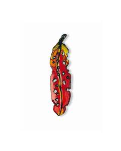 Tiny Pohutukawa Leaf (21496)