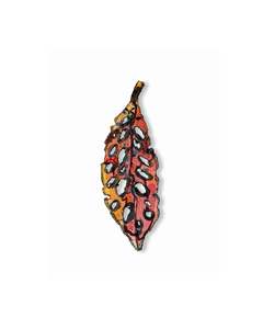 Tiny Pohutukawa Leaf (24030)