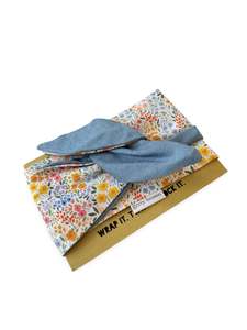 Girlband - Springtime Petite Florals / Light Denim