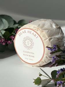Bath Bomb - Cleopatra; Ylang Ylang & Vanilla