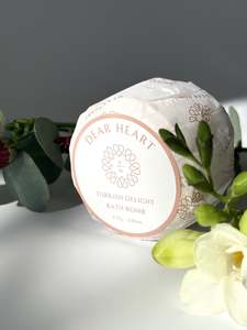 Bath Bomb - Turkish Delight; Rose & Ylang Ylang