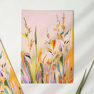 "Harakeke" Greeting Card