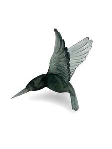 Art: Kingfisher / Kōtare - Storm Grey