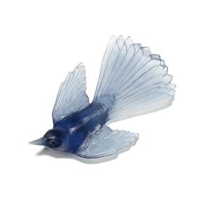 Glassware: Fantail / Pīwakawaka - Denim