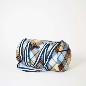 Barrel Bag - Country Plaid